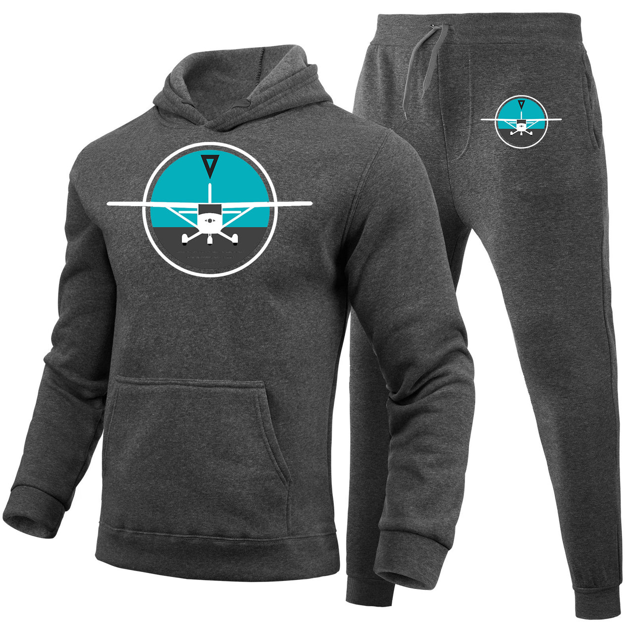 Cessna & Gyro Designed Hoodies & Sweatpants Set