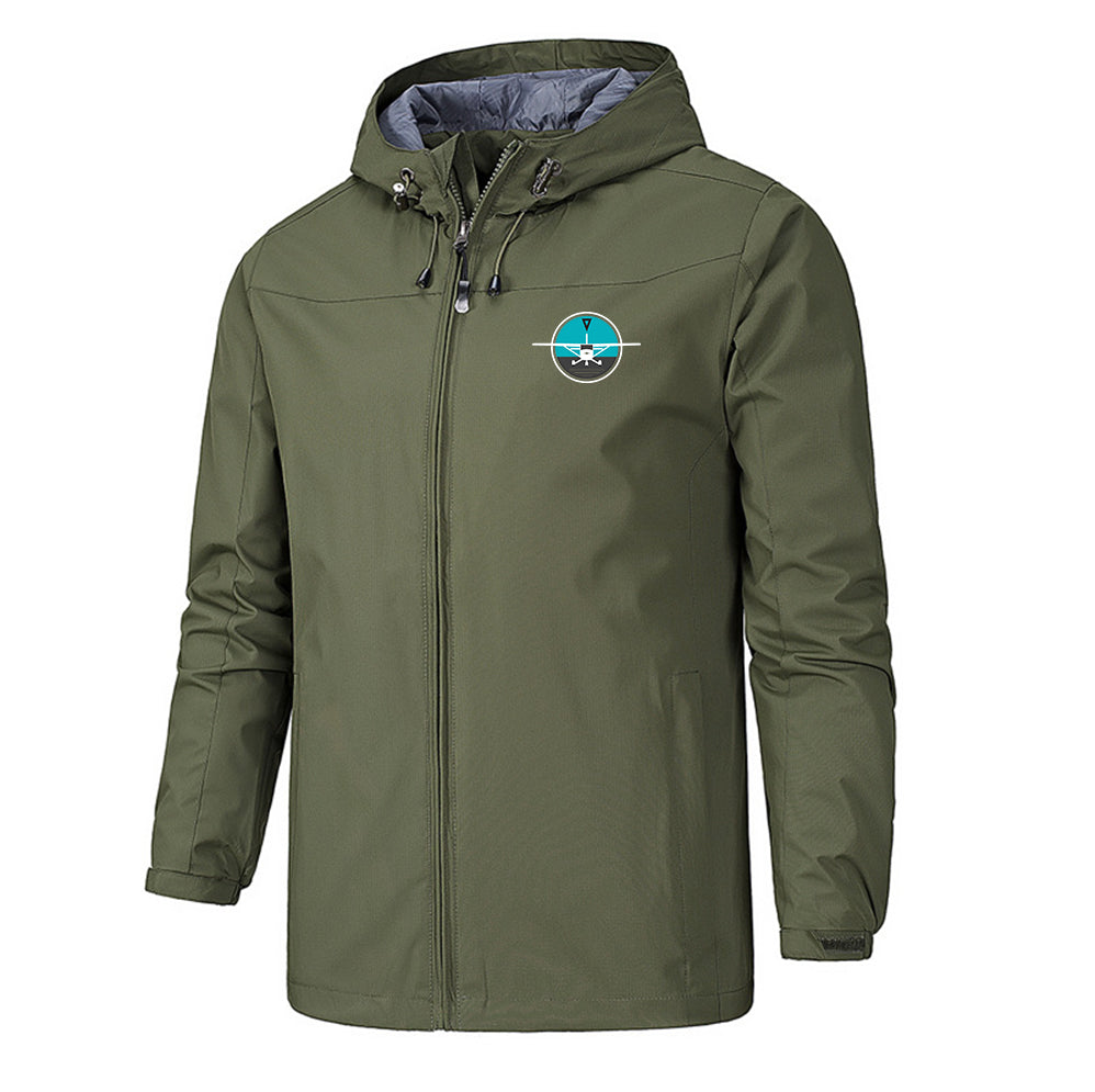 Cessna & Gyro Designed Rain Jackets & Windbreakers