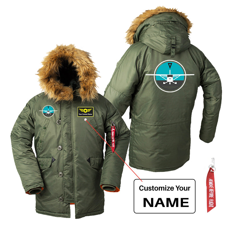 Cessna & Gyro Designed Parka Bomber Jackets