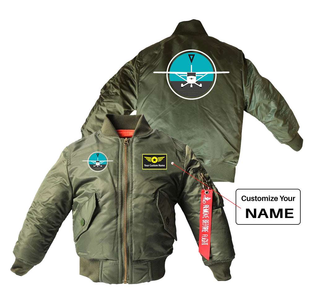 Cessna & Gyro Designed Children Bomber Jackets