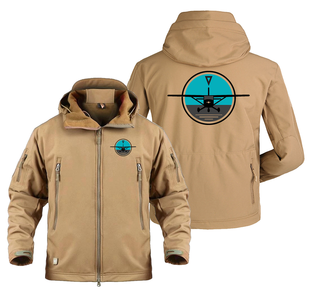 Cessna & Gyro Designed Military Jackets (Customizable)