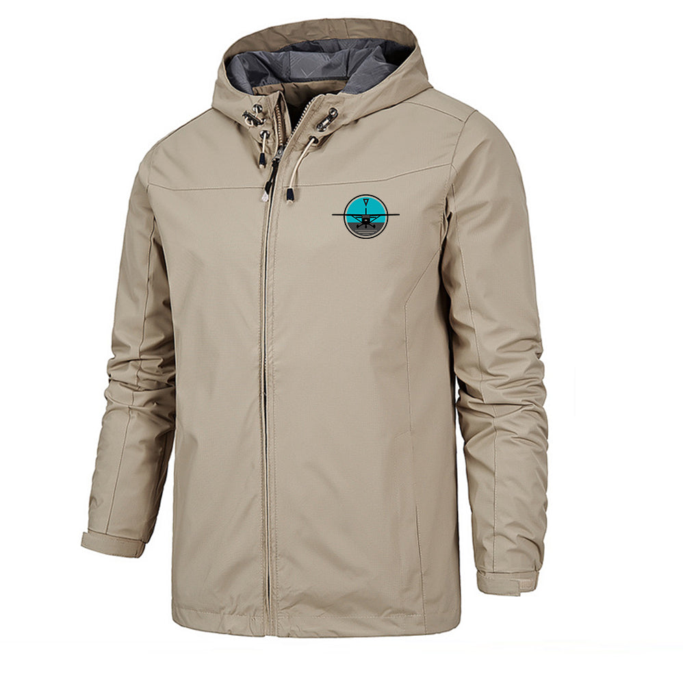 Cessna & Gyro Designed Rain Jackets & Windbreakers