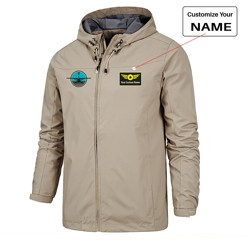 Cessna & Gyro Designed Rain Jackets & Windbreakers