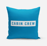 Thumbnail for Cabin Crew Text Designed Pillows