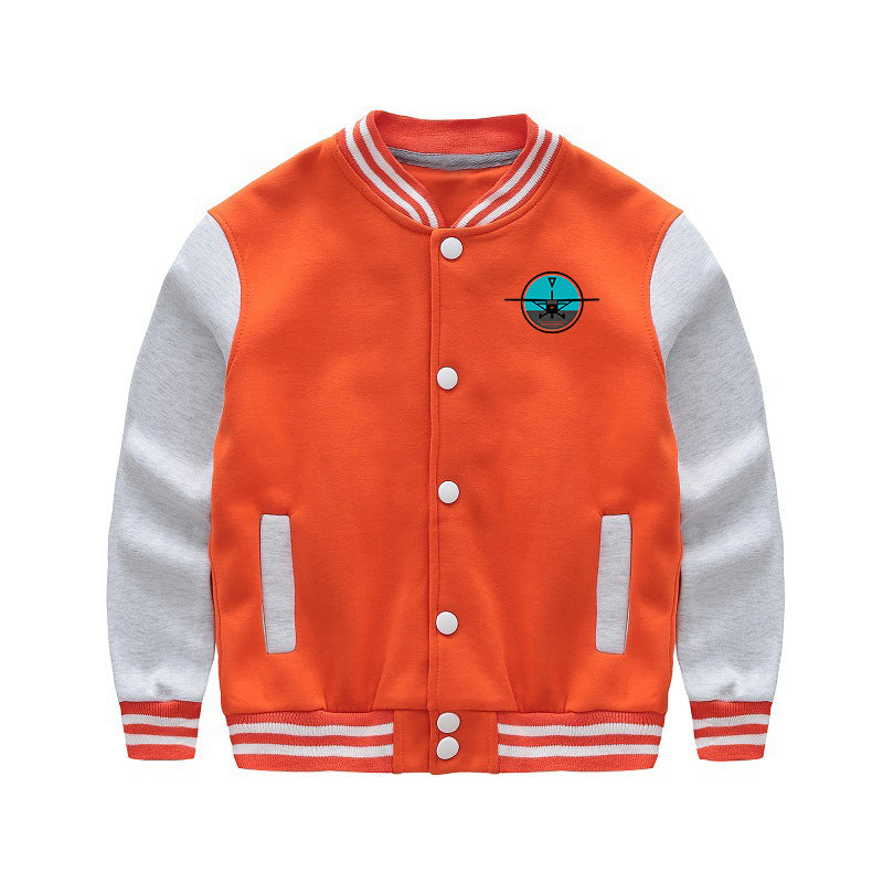 Cessna & Gyro Designed "CHILDREN" Baseball Jackets