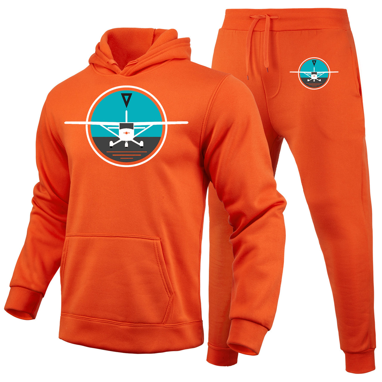 Cessna & Gyro Designed Hoodies & Sweatpants Set