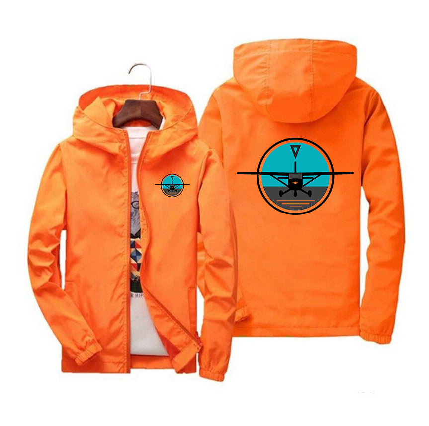 Cessna & Gyro Designed Windbreaker Jackets