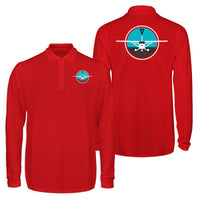 Thumbnail for Cessna & Gyro Designed Long Sleeve Polo T-Shirts (Double-Side)