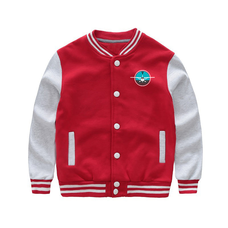 Cessna & Gyro Designed "CHILDREN" Baseball Jackets