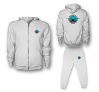 Thumbnail for Cessna & Gyro Designed Zipped Hoodies & Sweatpants Set