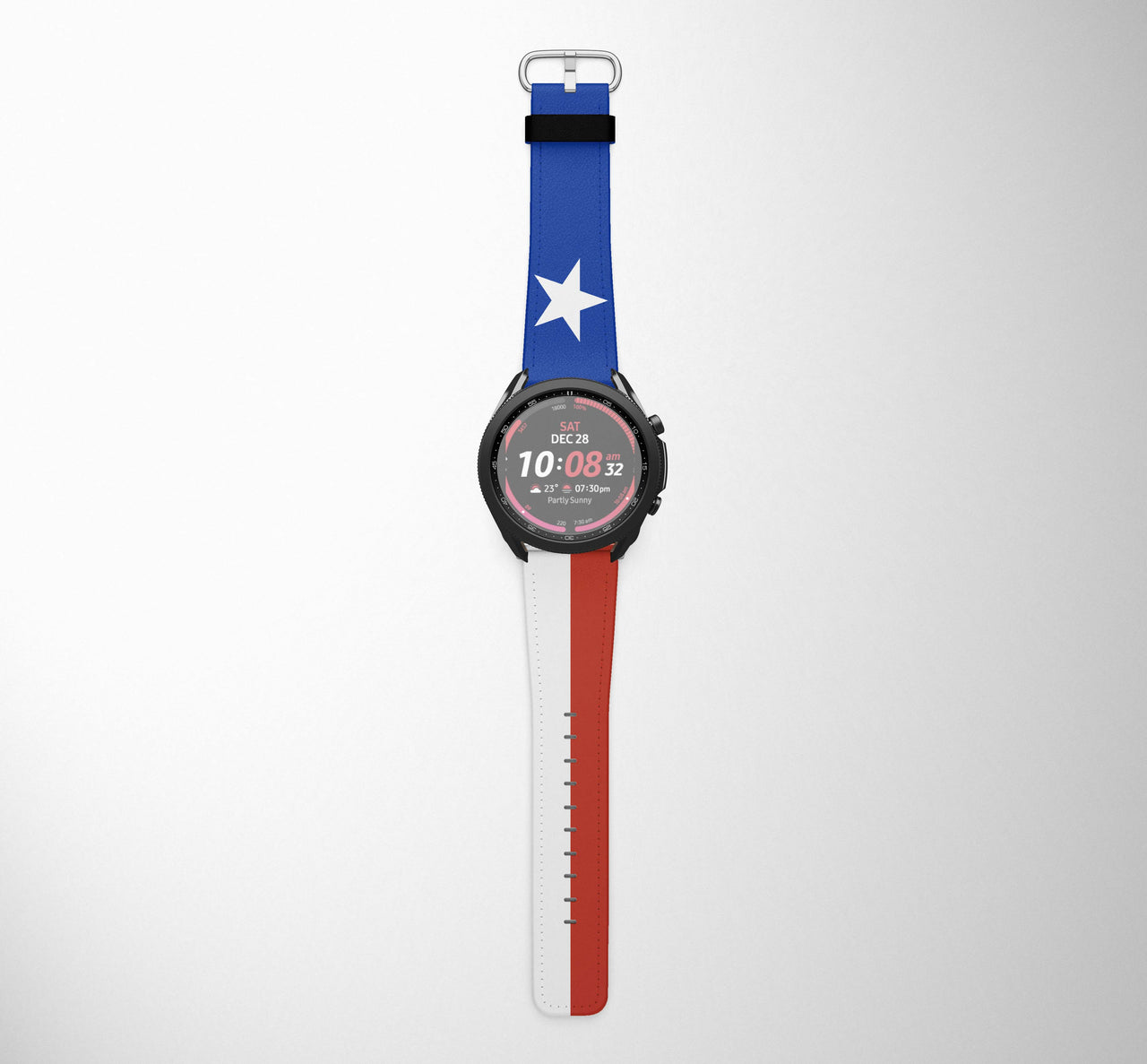 Chile Flag Samsung & Huawei Watch Bands