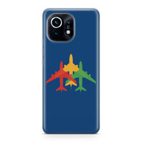 Thumbnail for Colourful 3 Airplanes Designed Xiaomi Cases