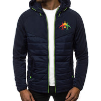 Thumbnail for Colourful 3 Airplanes Designed Sportive Jackets