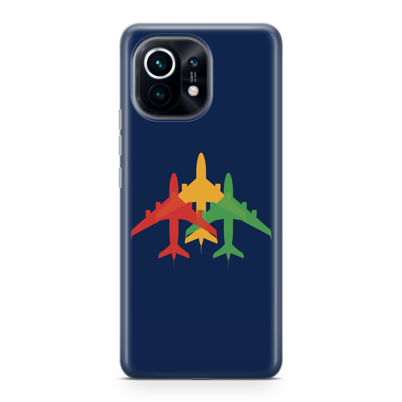 Colourful 3 Airplanes Designed Xiaomi Cases