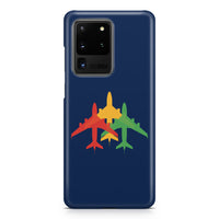 Thumbnail for Colourful 3 Airplanes Samsung S & Note Cases