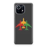 Thumbnail for Colourful 3 Airplanes Designed Xiaomi Cases