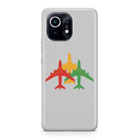 Thumbnail for Colourful 3 Airplanes Designed Xiaomi Cases