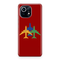 Thumbnail for Colourful 3 Airplanes Designed Xiaomi Cases