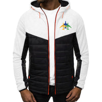 Thumbnail for Colourful 3 Airplanes Designed Sportive Jackets