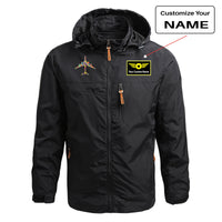 Thumbnail for Colourful Airplane Designed Thin Stylish Jackets