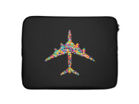 Thumbnail for Colourful Airplane Designed Laptop & Tablet Cases