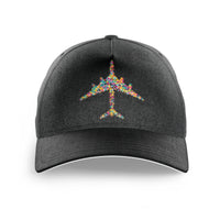 Thumbnail for Colourful Airplane Printed Hats