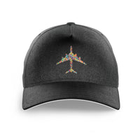 Thumbnail for Colourful Airplane Printed Hats