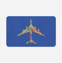 Thumbnail for Colourful Airplane Designed Bath Mats