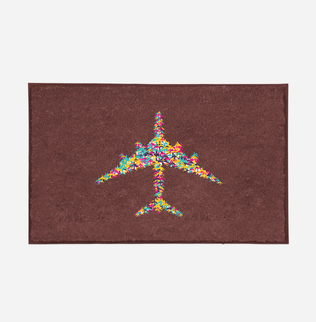 Colourful Airplane Designed Door Mats