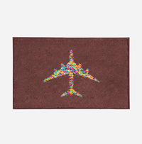 Thumbnail for Colourful Airplane Designed Door Mats