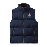 Thumbnail for Colourful Airplane Designed Puffy Vests