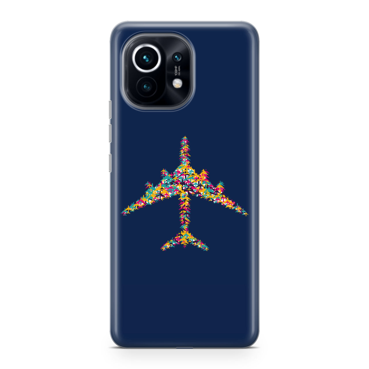 Colourful Airplane Designed Xiaomi Cases