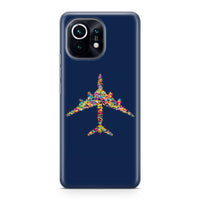 Thumbnail for Colourful Airplane Designed Xiaomi Cases