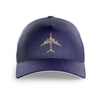 Thumbnail for Colourful Airplane Printed Hats