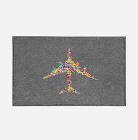 Thumbnail for Colourful Airplane Designed Door Mats