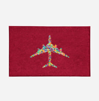 Thumbnail for Colourful Airplane Designed Door Mats