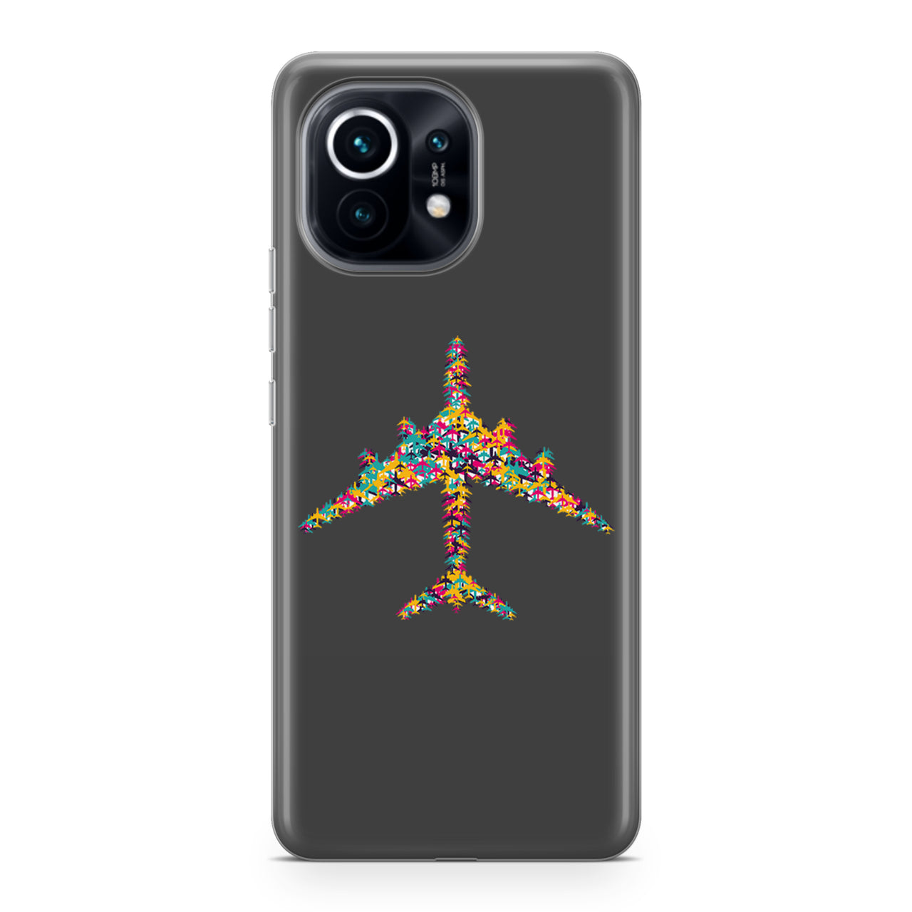 Colourful Airplane Designed Xiaomi Cases