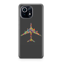 Thumbnail for Colourful Airplane Designed Xiaomi Cases