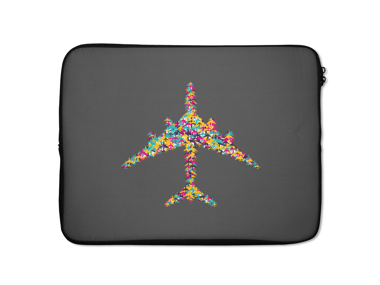 Colourful Airplane Designed Laptop & Tablet Cases