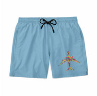 Thumbnail for Colourful Airplane Designed Swim Trunks & Shorts