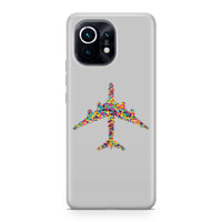 Thumbnail for Colourful Airplane Designed Xiaomi Cases