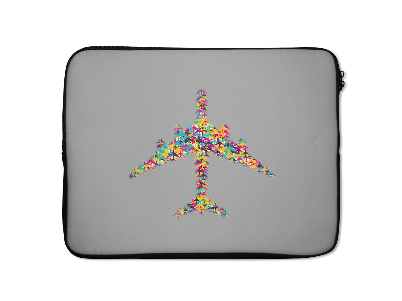 Colourful Airplane Designed Laptop & Tablet Cases