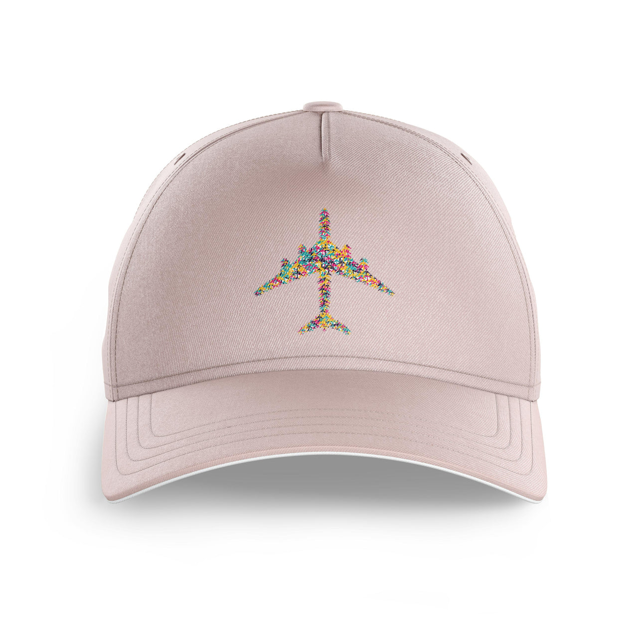 Colourful Airplane Printed Hats