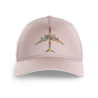 Thumbnail for Colourful Airplane Printed Hats