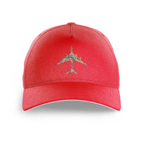 Thumbnail for Colourful Airplane Printed Hats