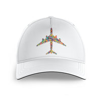 Thumbnail for Colourful Airplane Printed Hats