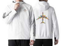 Thumbnail for Colourful Airplane Designed Sport Style Jackets