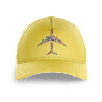 Thumbnail for Colourful Airplane Printed Hats