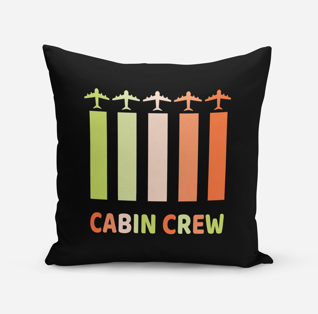 Colourful Cabin Crew Designed Pillows