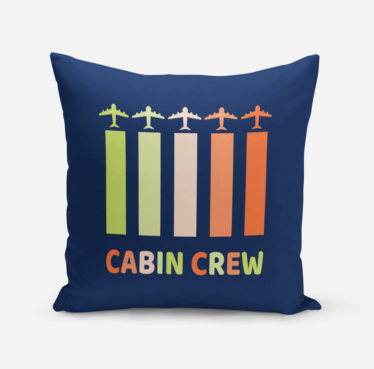 Colourful Cabin Crew Designed Pillows